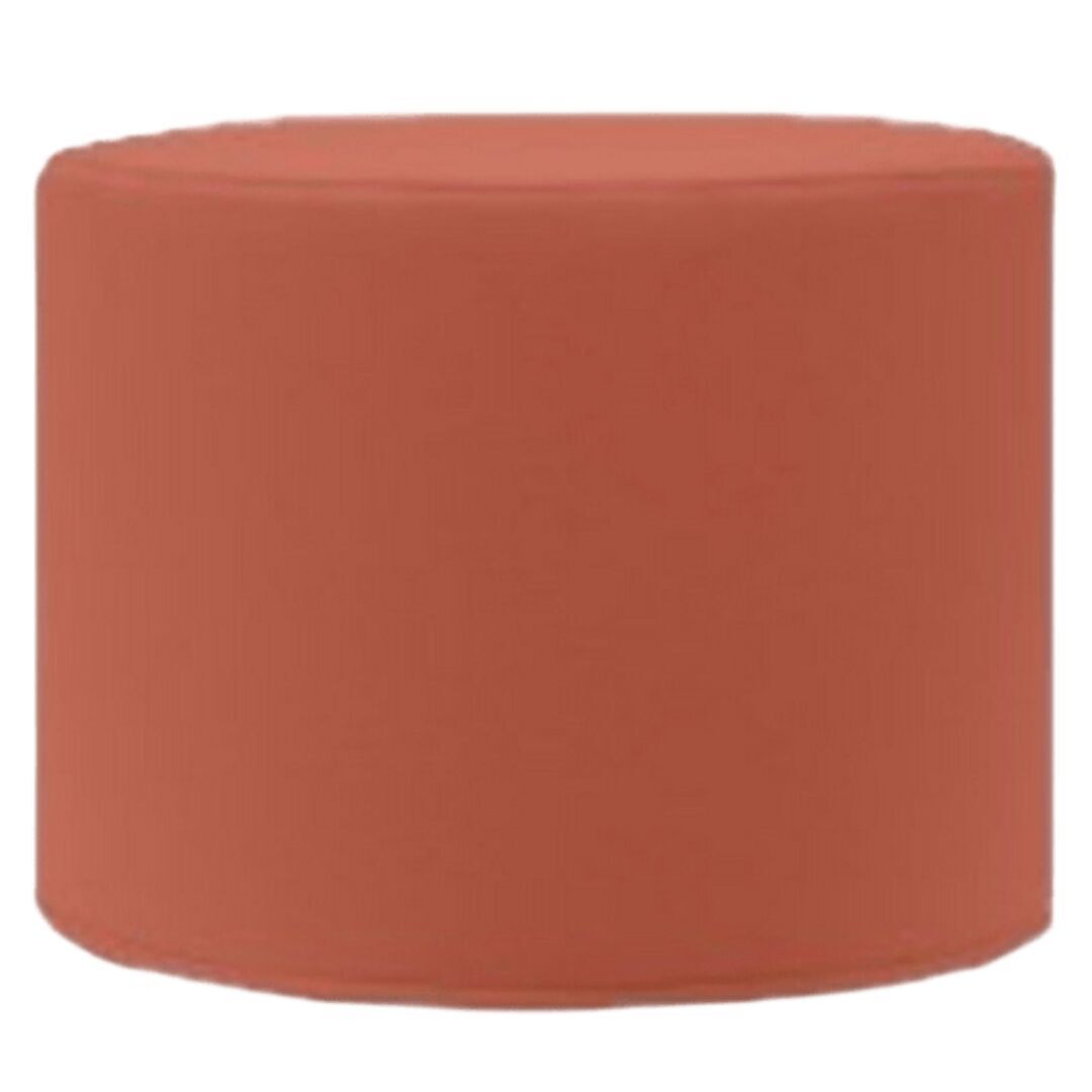 Softline A/S Kleiner Hocker mit Tablett Drum von Softline Felt Melange - 298 Red