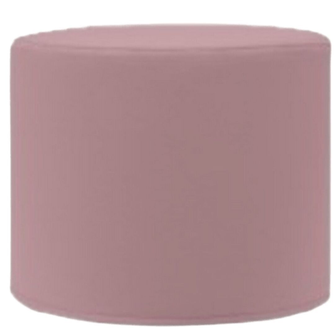 Softline A/S Kleiner Hocker mit Tablett Drum von Softline Felt Melange - 299 Antique Pink