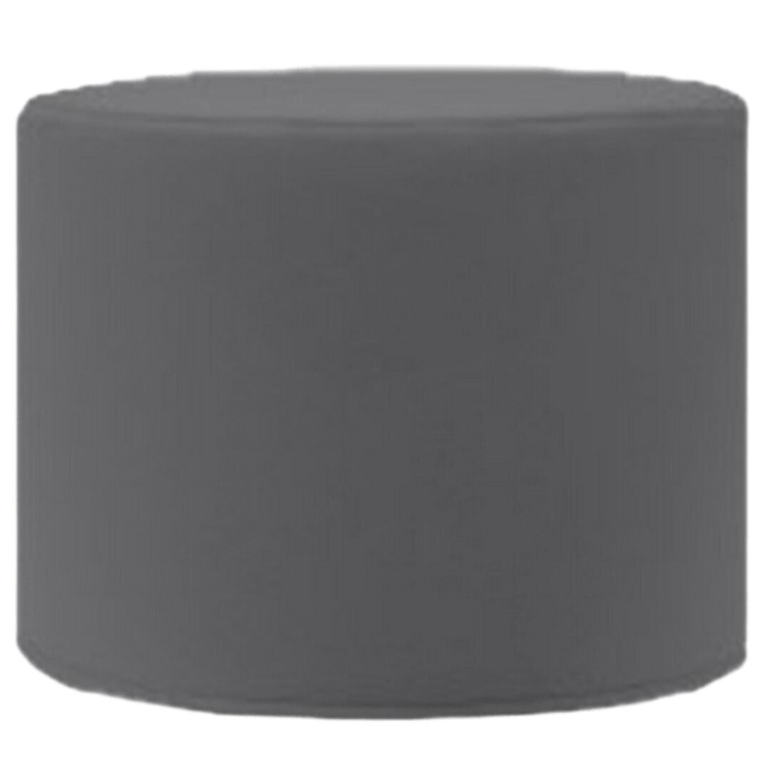 Softline A/S Kleiner Hocker mit Tablett Drum von Softline Felt Melange - 623 Dark Grey