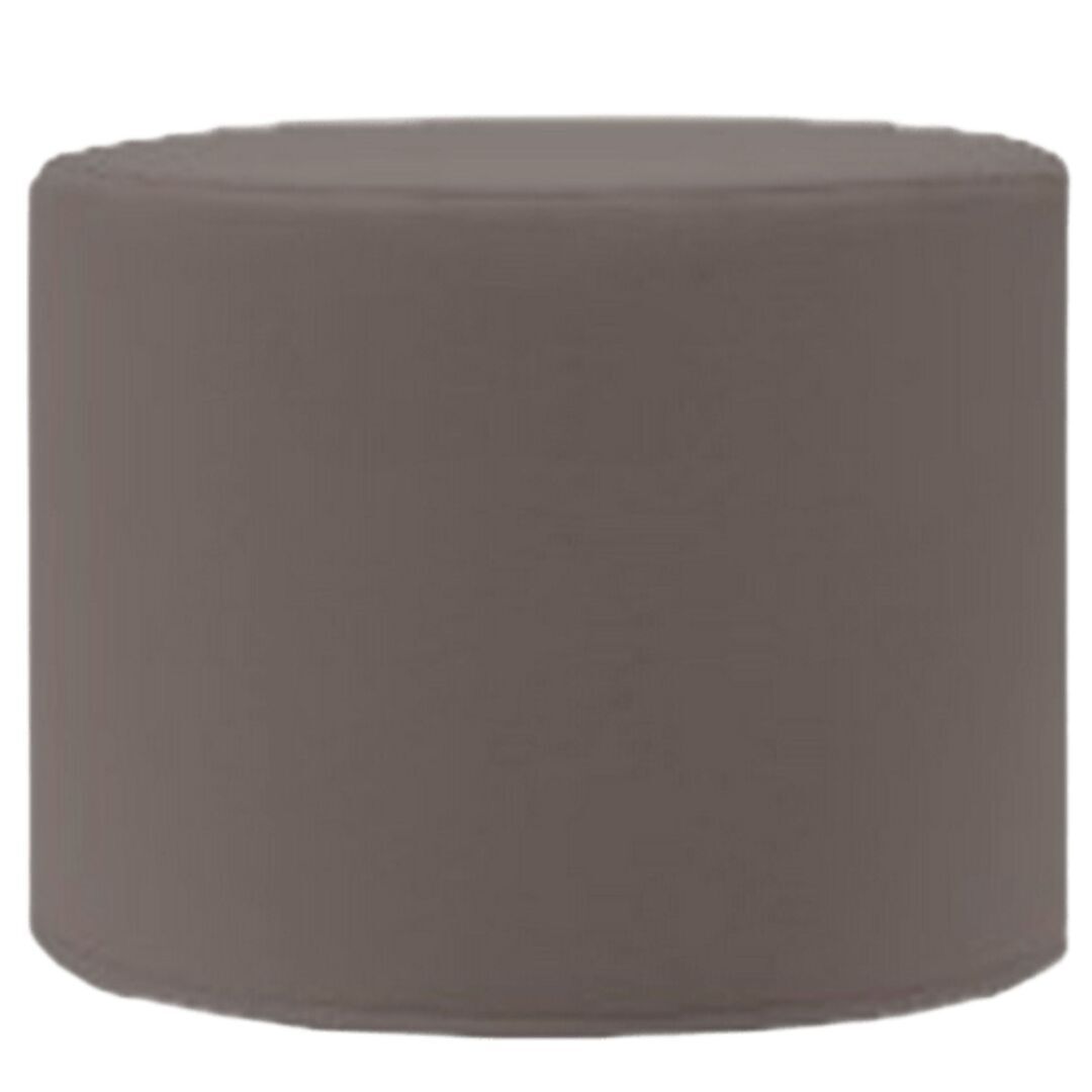 Softline A/S Kleiner Hocker mit Tablett Drum von Softline Felt Melange - 635 Brown