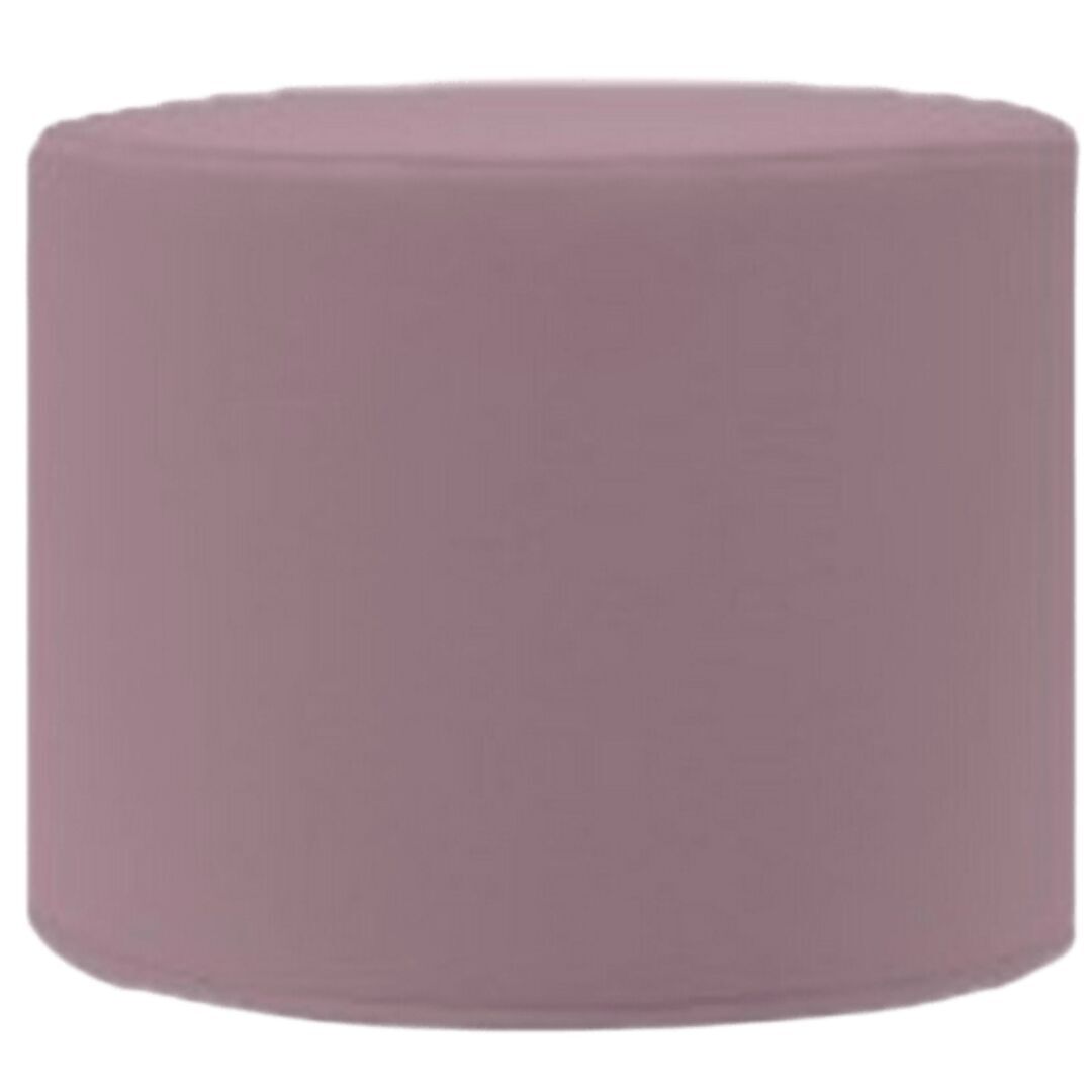 Softline A/S Kleiner Hocker mit Tablett Drum von Softline Felt Melange - 640 Purple