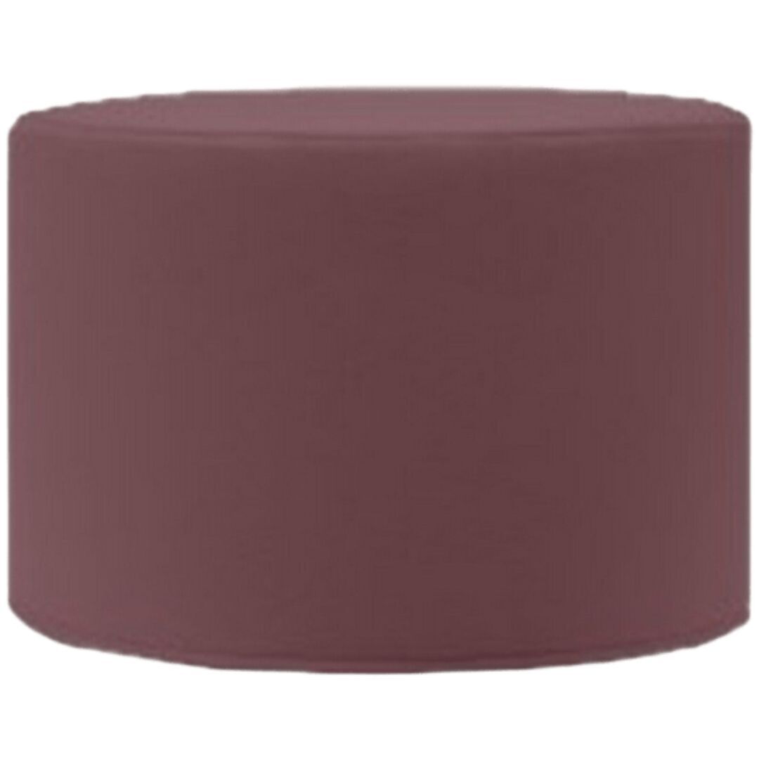 Softline A/S Kleiner Hocker mit Tablett Drum von Softline Felt Melange - 651 Eggplant