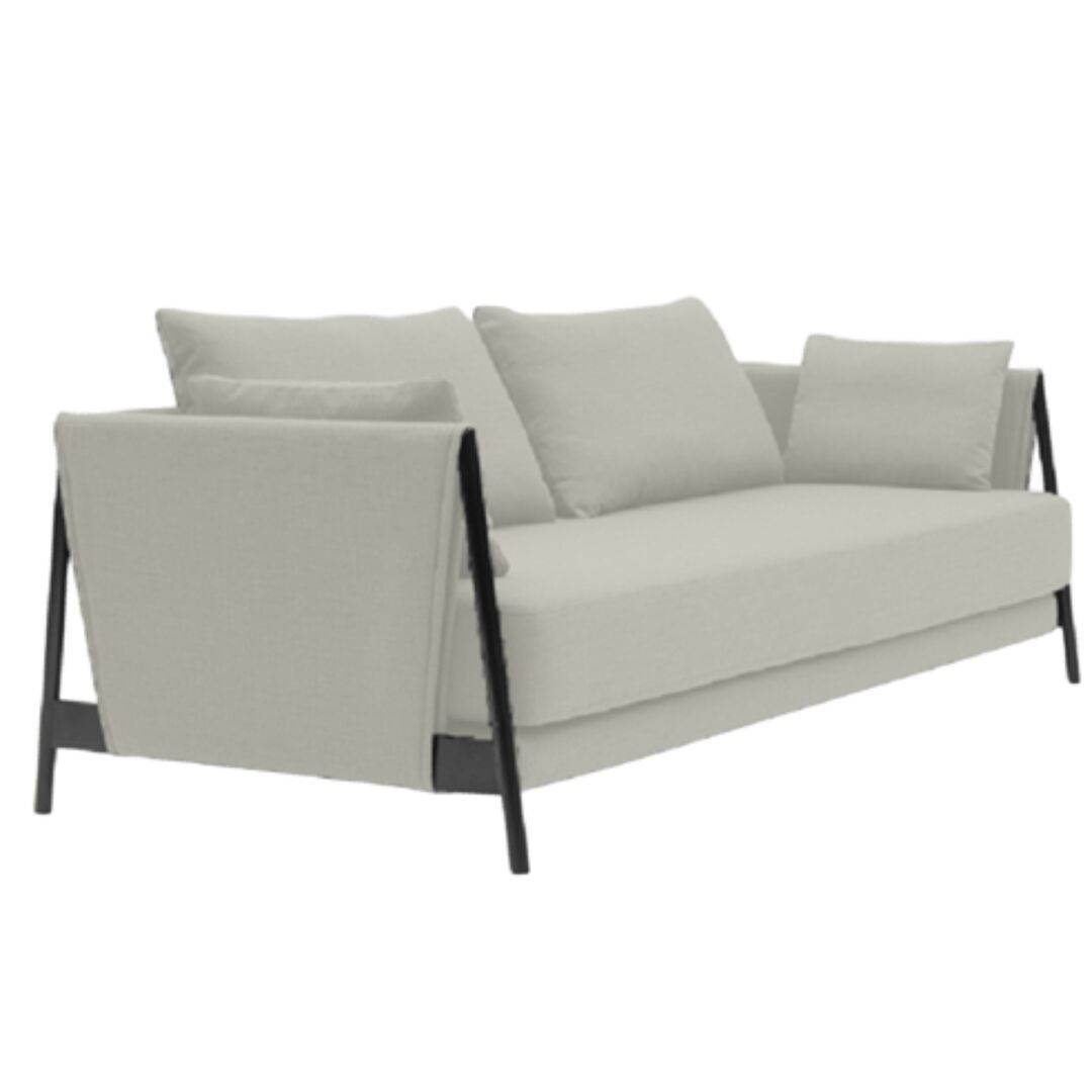Softline A/S Softline Madison Schlafsofa Black, Hallingdal 116 White/Dark Grey