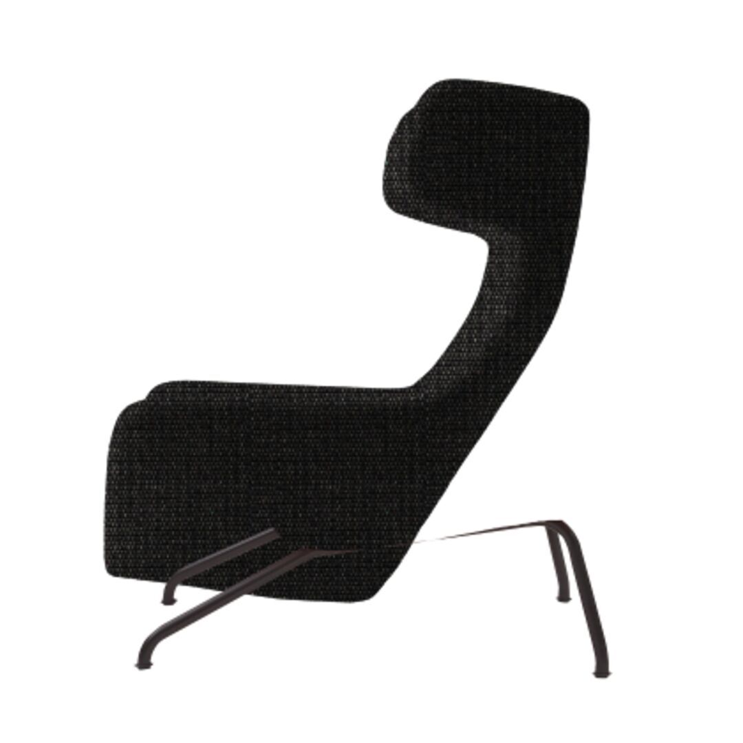 Softline A/S Softline Havana Ohrensessel Vision - 443 Black Brown