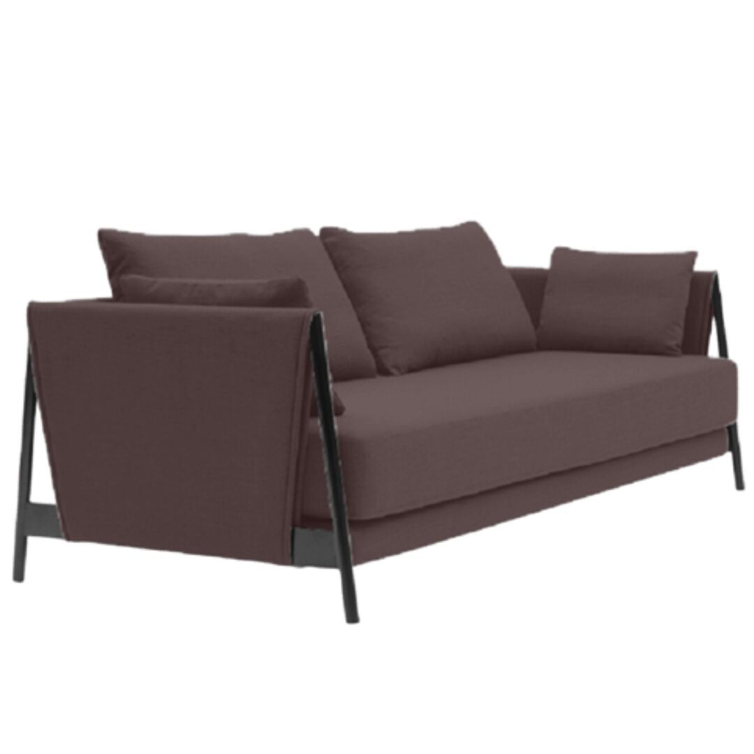 Softline A/S Softline Madison Schlafsofa Black, Remix 662 Purple