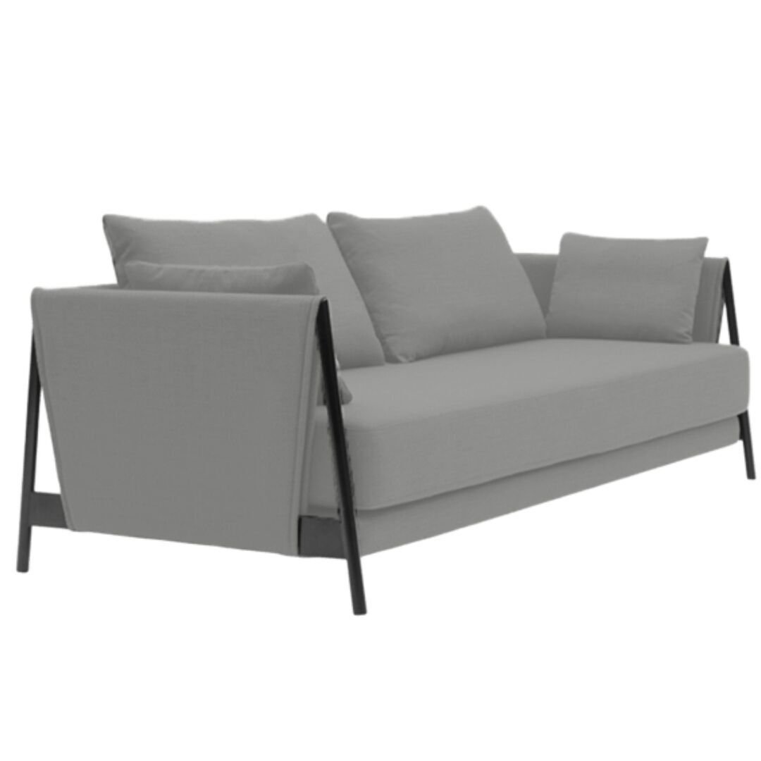 Softline A/S Softline Madison Schlafsofa Black, Remix 123 light Grey