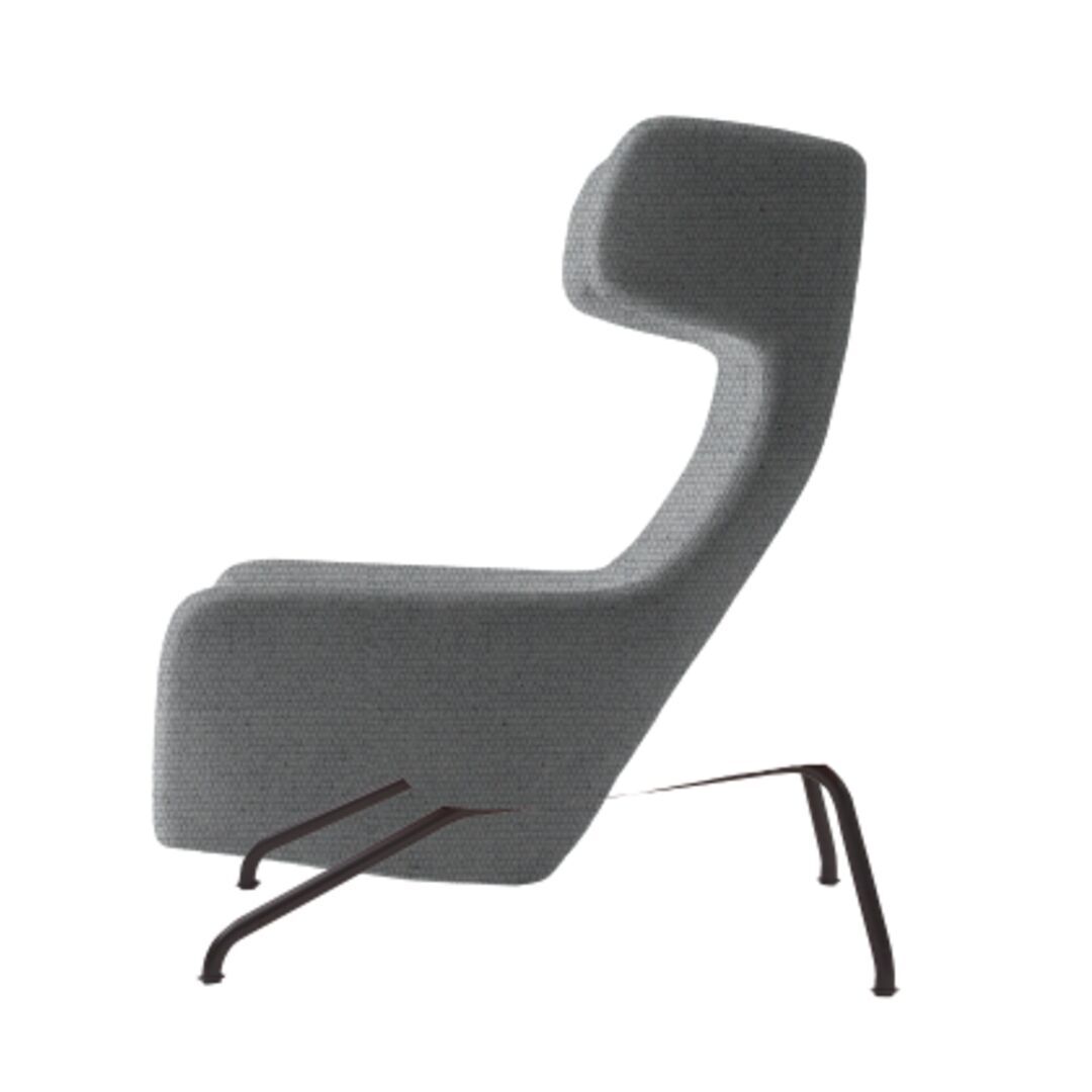 Softline A/S Softline Havana Ohrensessel Vision - 457 Light Grey