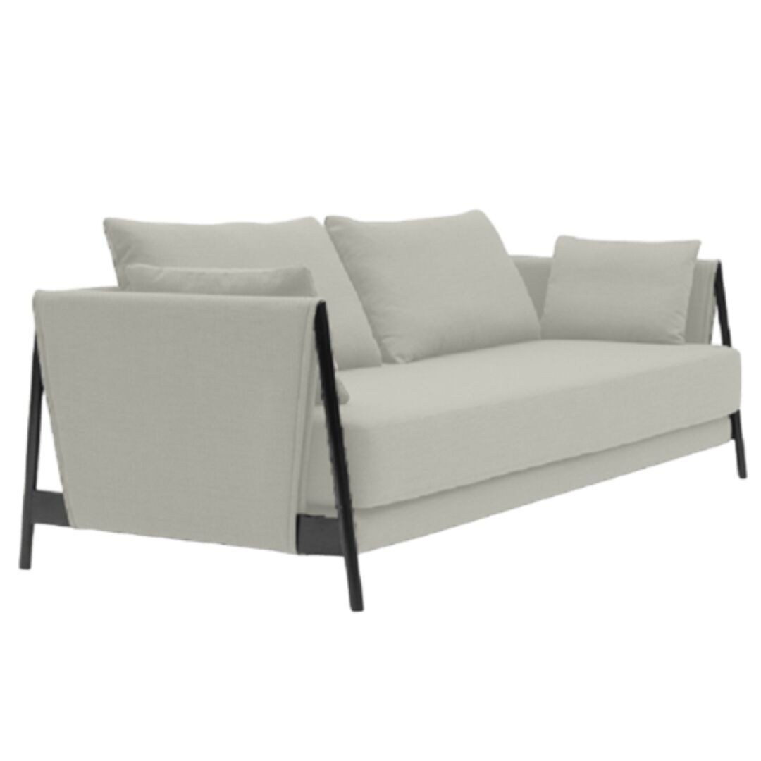 Softline A/S Softline Madison Schlafsofa Black, Remix 113 Off-white