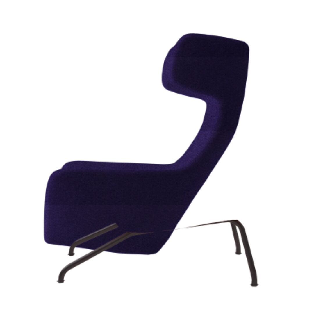 Softline A/S Softline Havana Ohrensessel Felt - 581 Eggplant