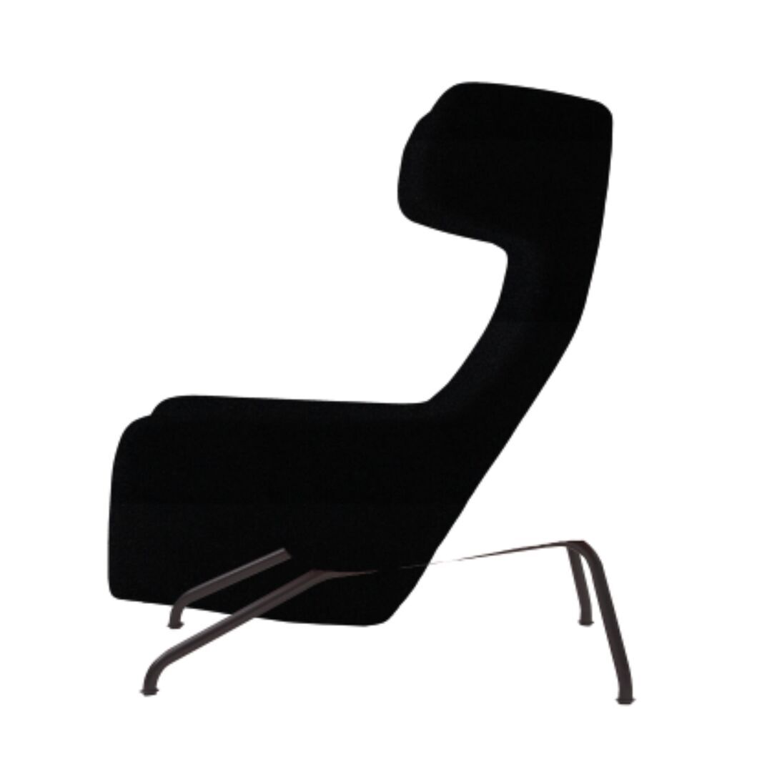 Softline A/S Softline Havana Ohrensessel Felt - 636 Black