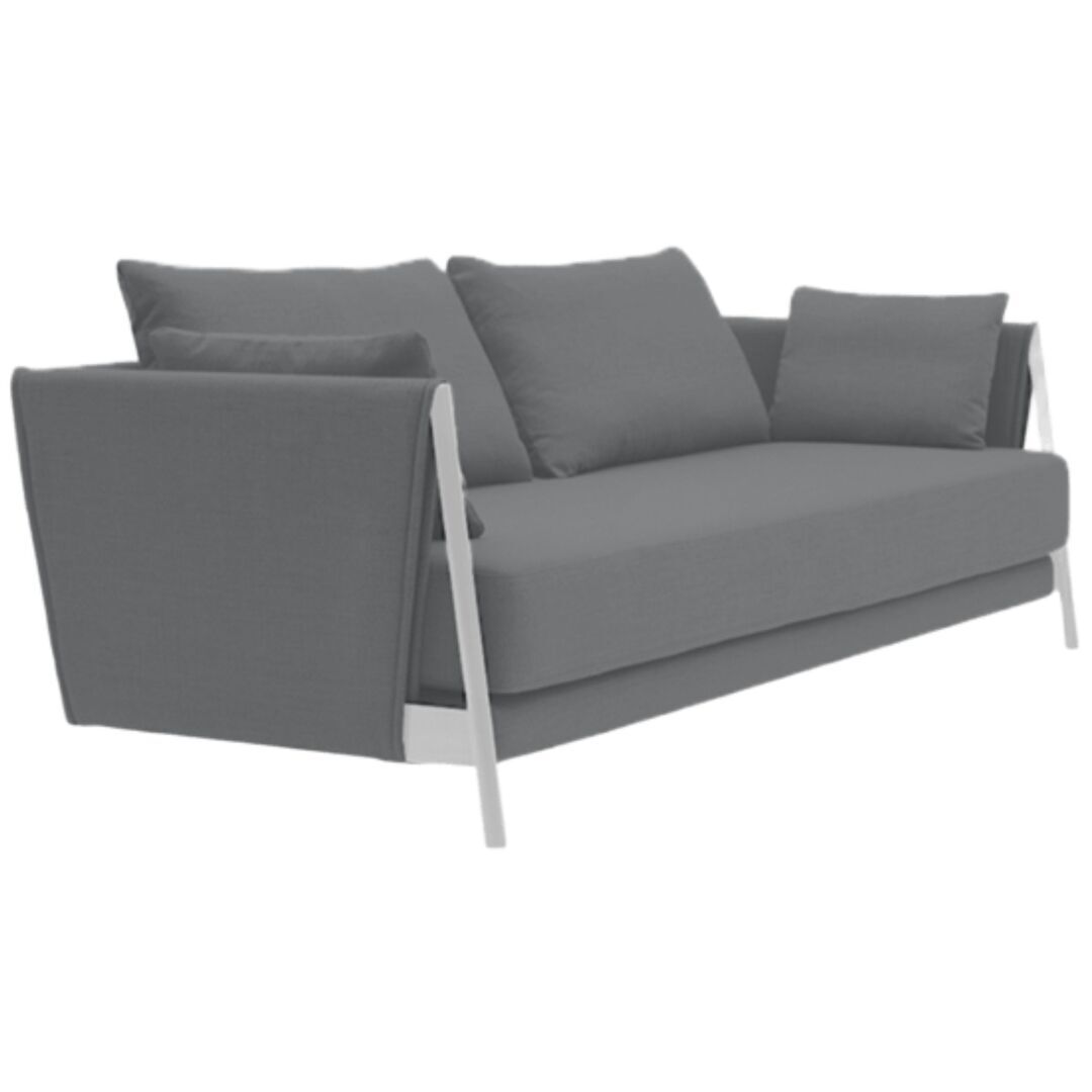 Softline A/S Softline Madison Schlafsofa Chrome, Divina Melange 170 Grey