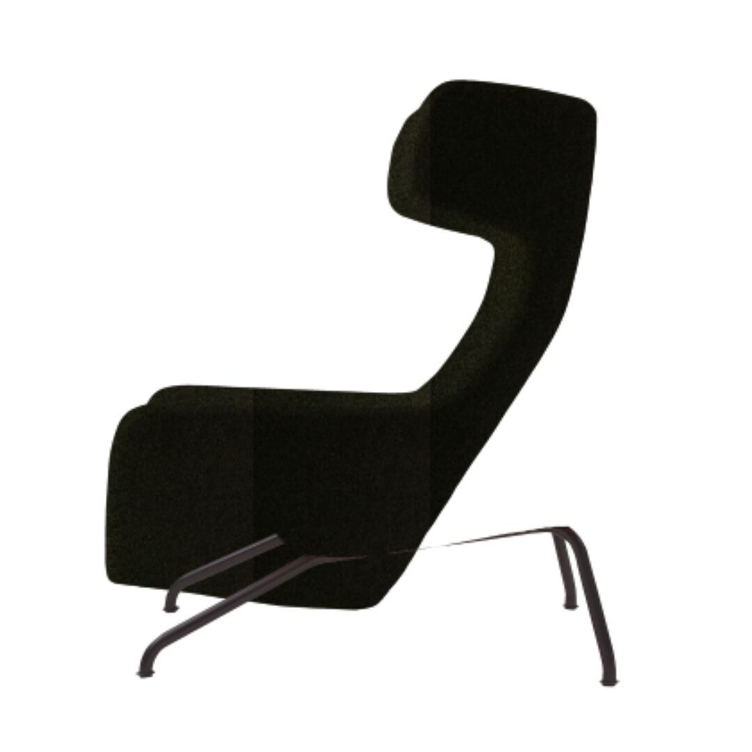 Softline A/S Softline Havana Ohrensessel Felt Melange - 294 Dark Green