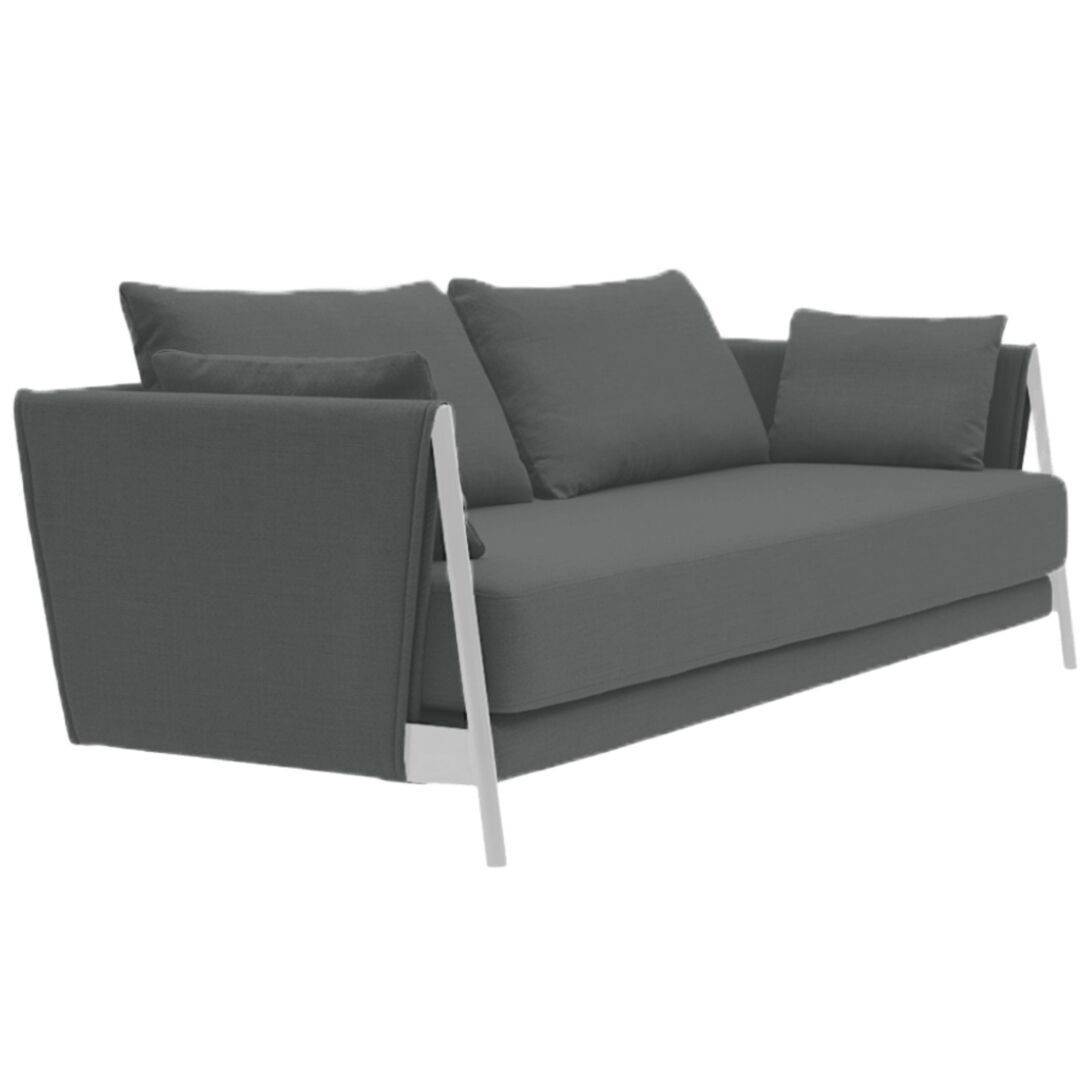 Softline A/S Softline Madison Schlafsofa Chrome, Divina Melange 180 Slate