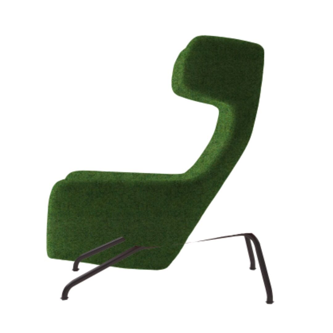Softline A/S Softline Havana Ohrensessel Felt Melange - 848 Green