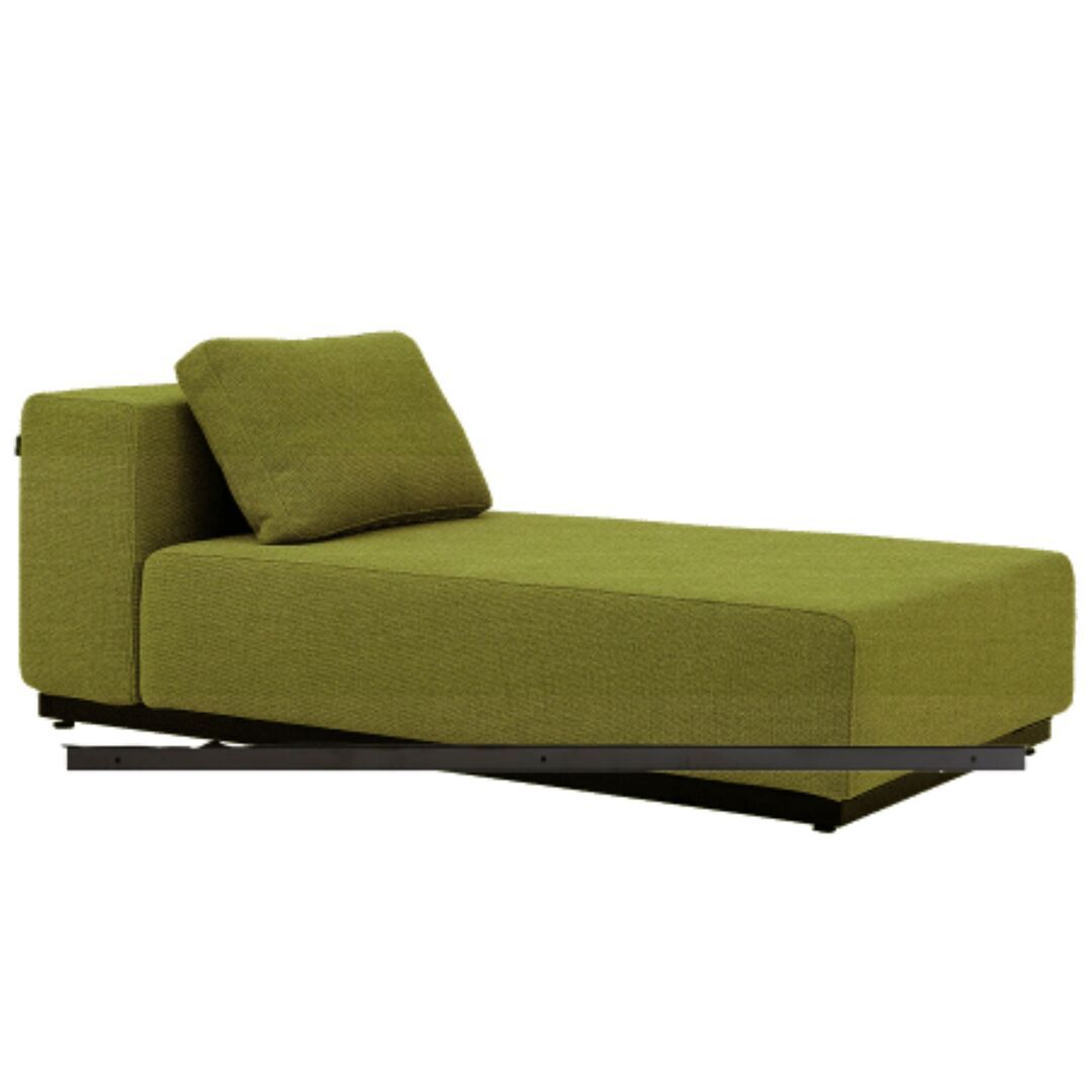 Softline A/S Softline Nevada Chaiselongue Klein Felt - 579 Green