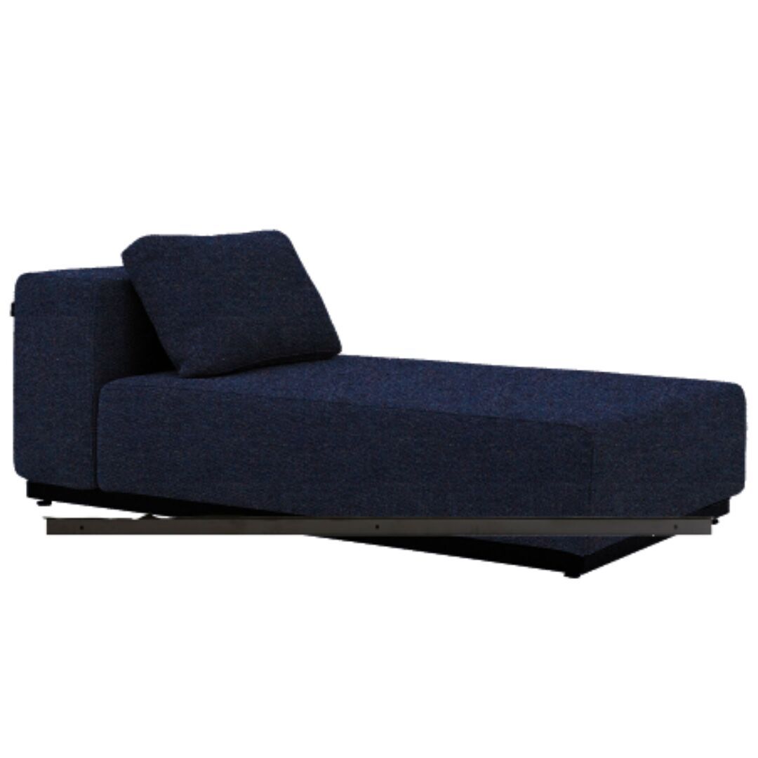 Softline A/S Softline Nevada Chaiselongue Klein Felt Melange - 859 Berry