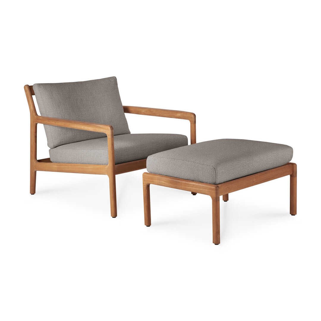 Ethnicraft Jack Loungesessel für Draußen Teak / Mocha