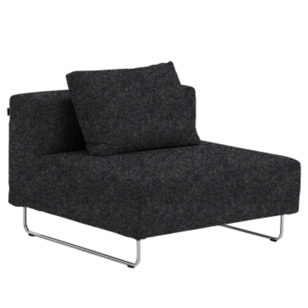 Softline A/S Softline Ohio Sofa-Einzelelemente Felt Melange - 623 Dark Grey