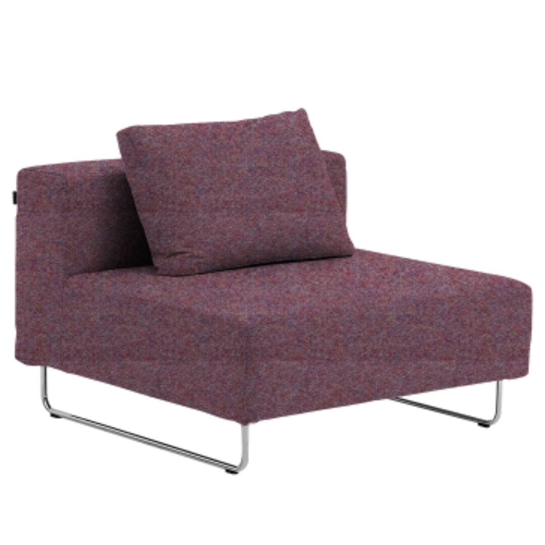 Softline A/S Softline Ohio Sofa-Einzelelemente Felt Melange - 640 Purple