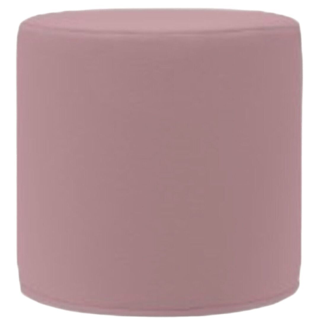 Softline A/S Hoher Hocker Drum von Softline Felt Melange - 299 Antique Pink