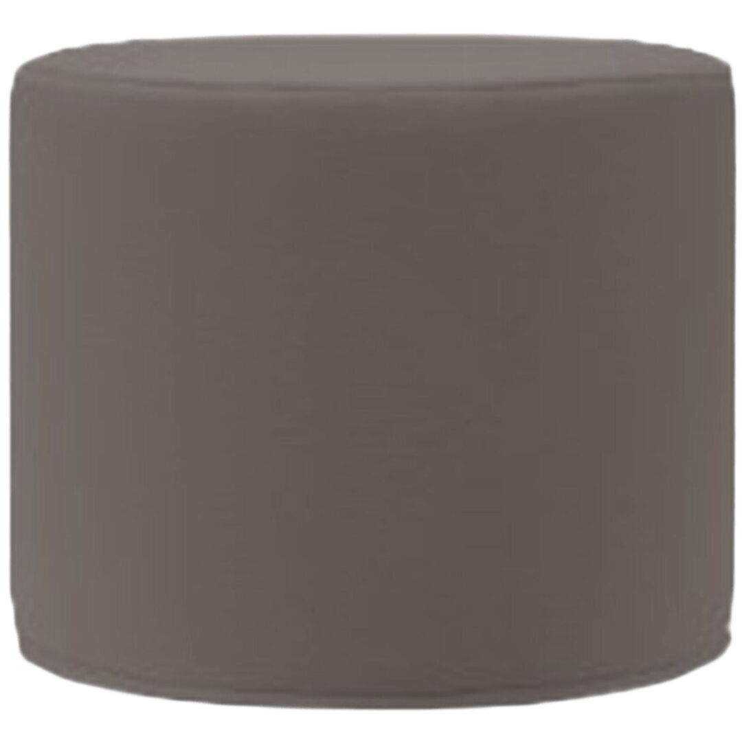 Softline A/S Hoher Hocker Drum von Softline Felt Melange - 300 Dark Brown