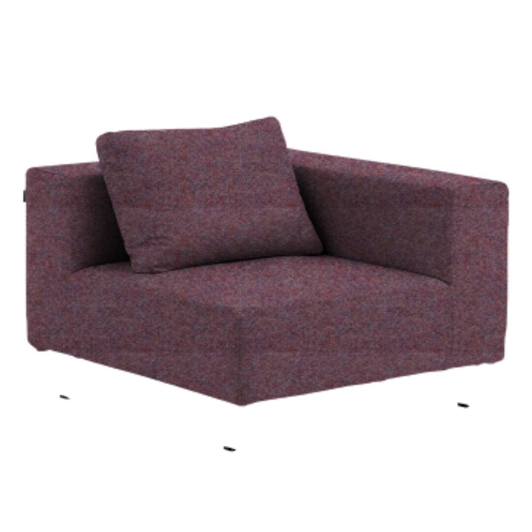 Softline A/S Softline Ohio Sofa-Eckelemente Felt Melange - 640 Purple