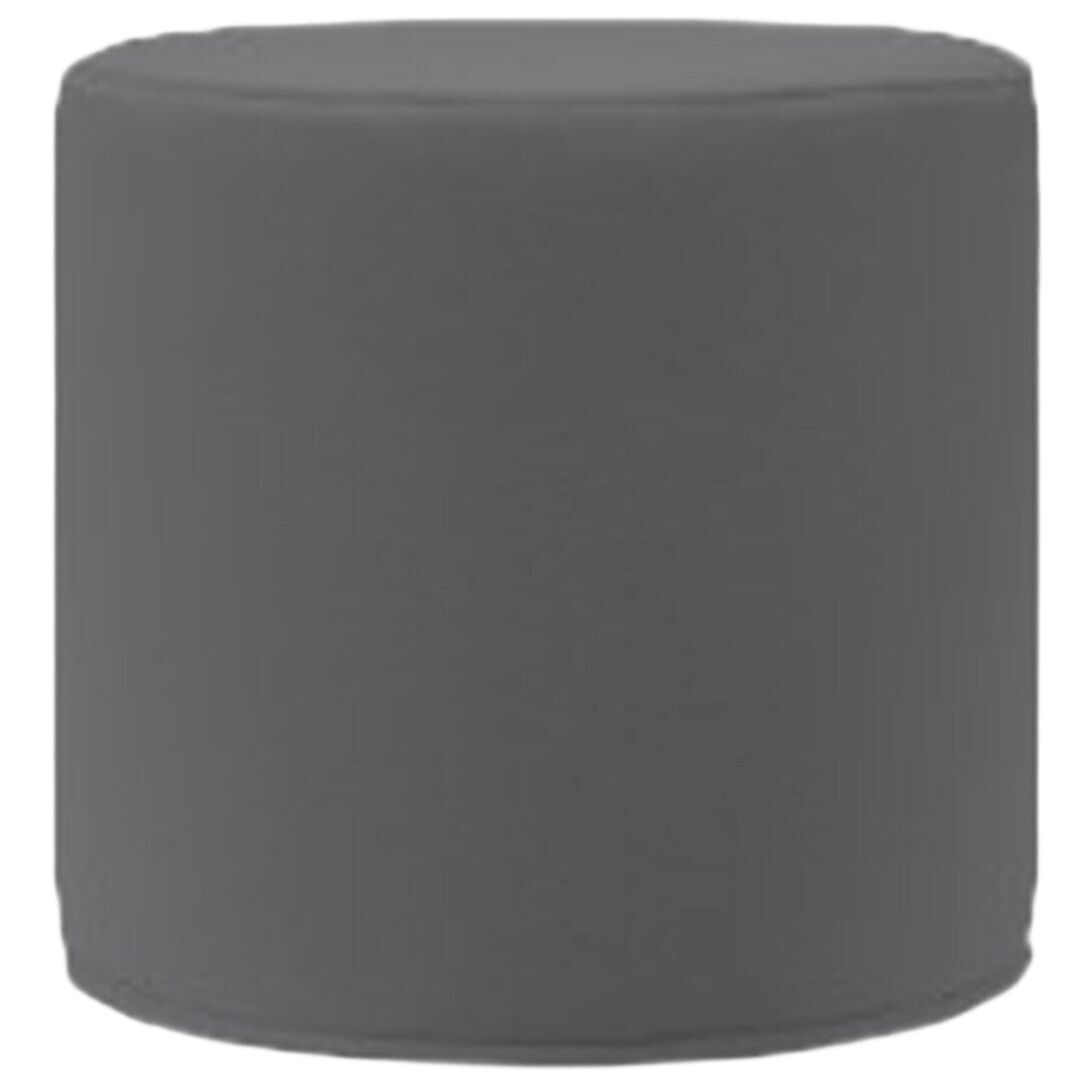 Softline A/S Hoher Hocker Drum von Softline Felt Melange - 623 Dark Grey