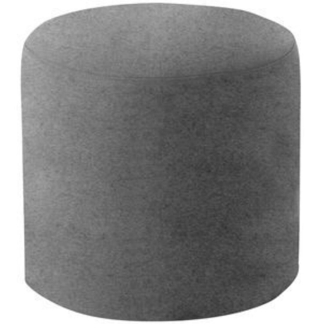 Softline A/S Hoher Hocker Drum von Softline Felt Melange - 620 Stone Grey