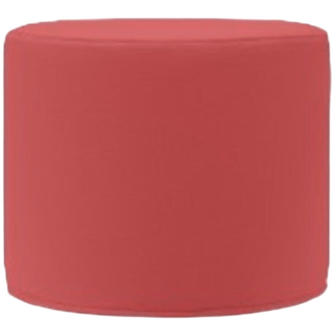 Softline A/S Hoher Hocker Drum von Softline Felt Melange - 650 Light Red