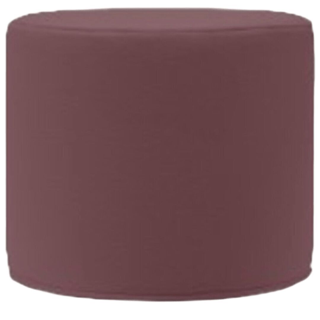 Softline A/S Hoher Hocker Drum von Softline Felt Melange - 651 Eggplant