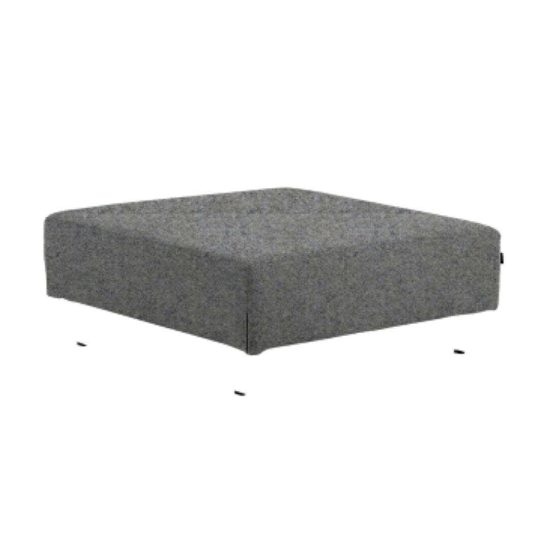 Softline A/S Softline Ohio Hocker/Ottomane Felt Melange - 620 Stone Grey