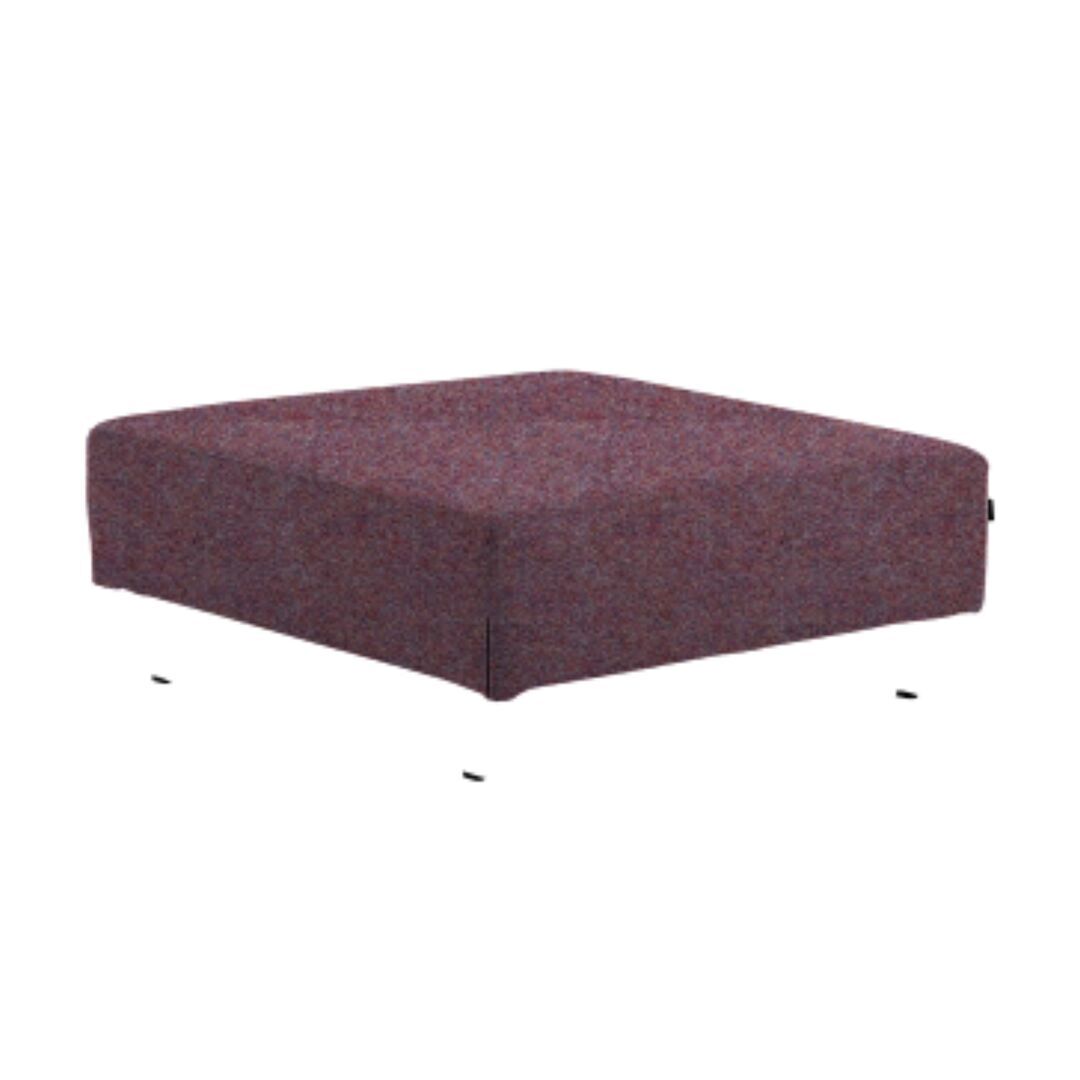 Softline A/S Softline Ohio Hocker/Ottomane Felt Melange - 640 Purple