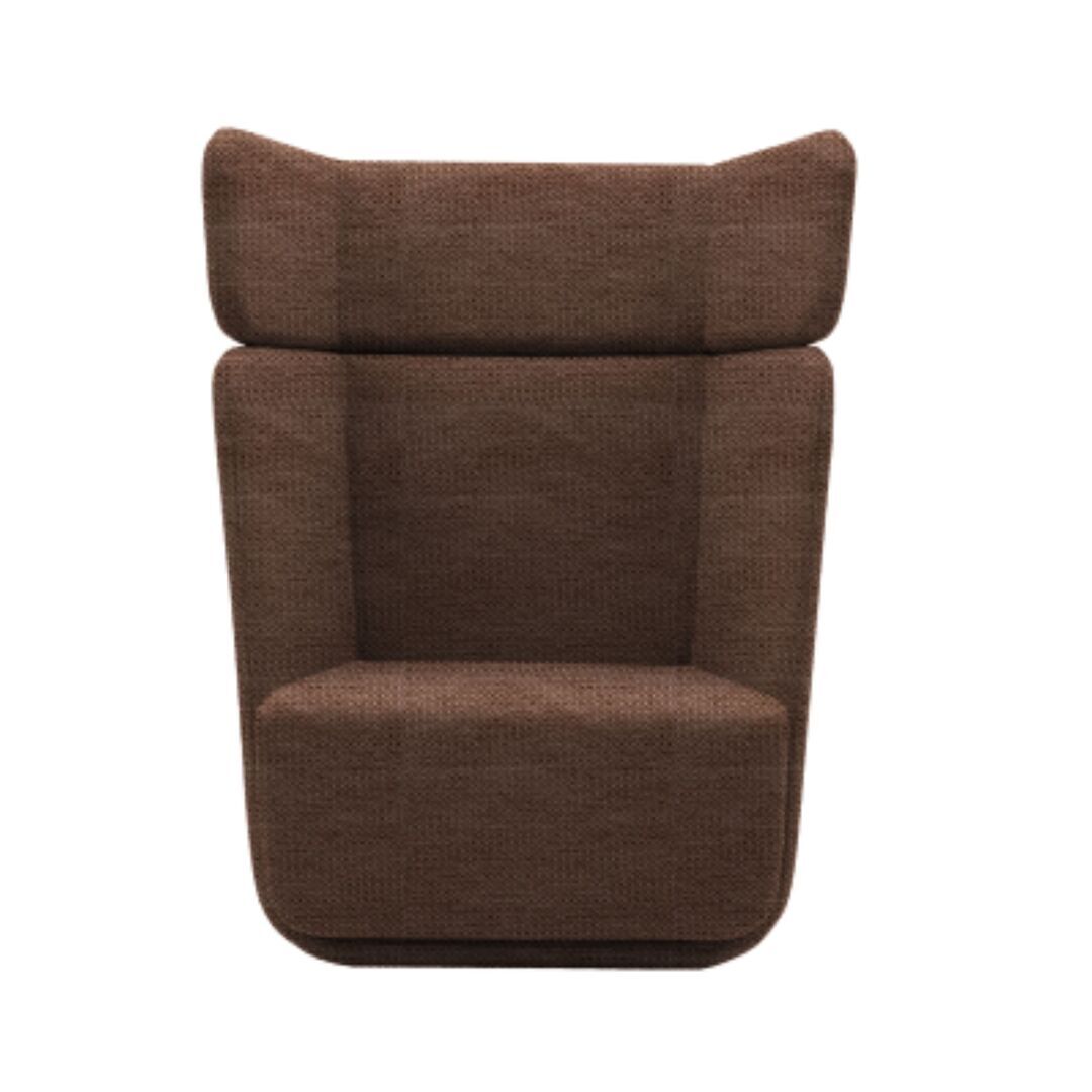 Softline A/S Softline Basket Sessel mit hohem Rücken Vision - 395 Violet