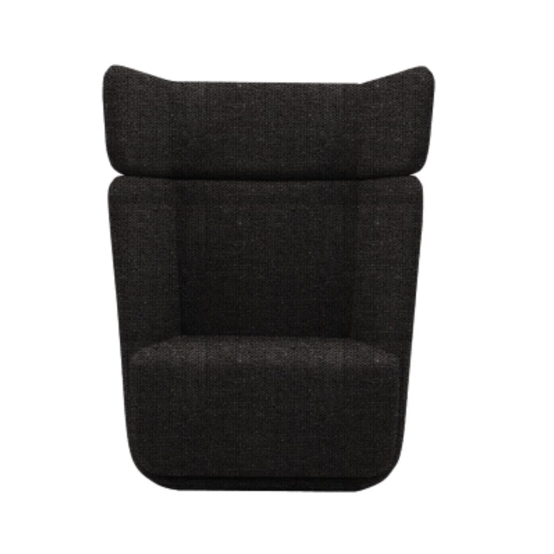 Softline A/S Softline Basket Sessel mit hohem Rücken Vision - 399 Grey Blue