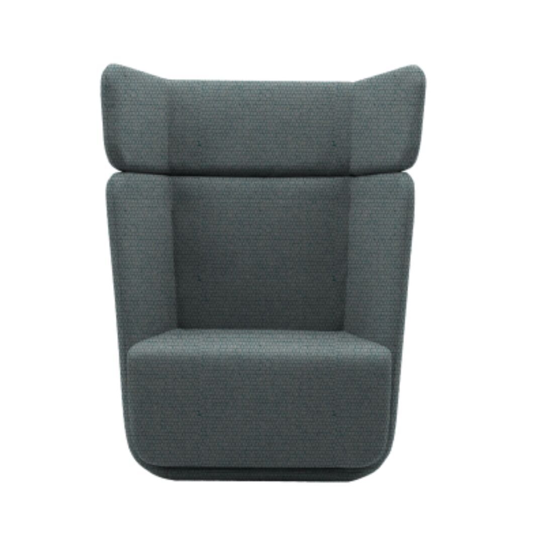 Softline A/S Softline Basket Sessel mit hohem Rücken Vision - 452 Turquoise