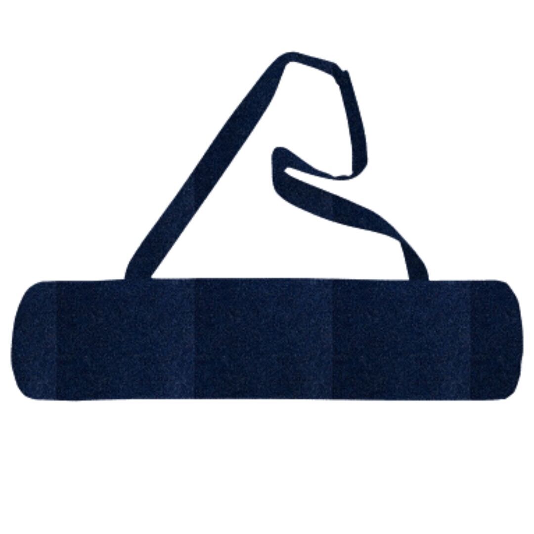 Softline A/S Softline Lubi Nackenrolle Felt Melange - 289 Dark Blue