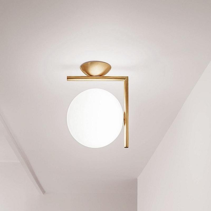 Flos IC C/W1 Wandleuchte / Deckenleuchte