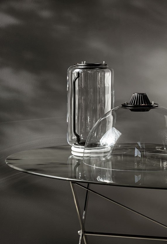 Flos Noctambule Suspension 2 Low Cylinder and Bowl