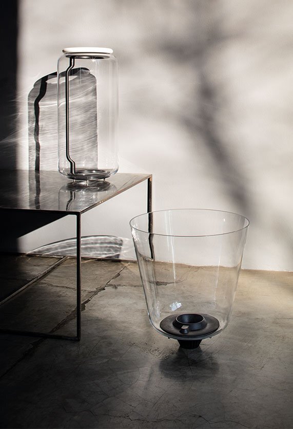 Flos Noctambule Suspension 4 Low Cylinder and Cone