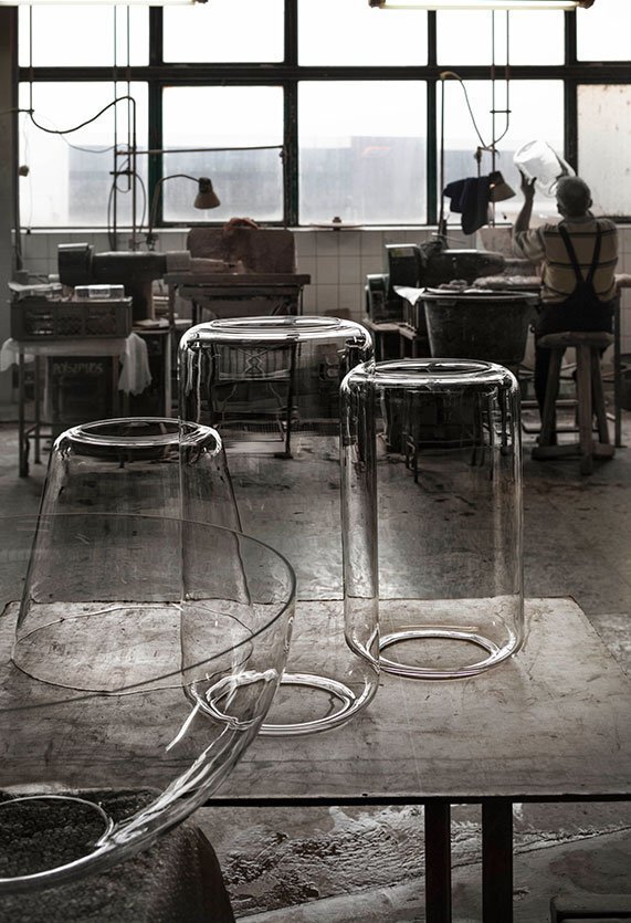 Flos Noctambule Floor 1 High Cylinders Small Base