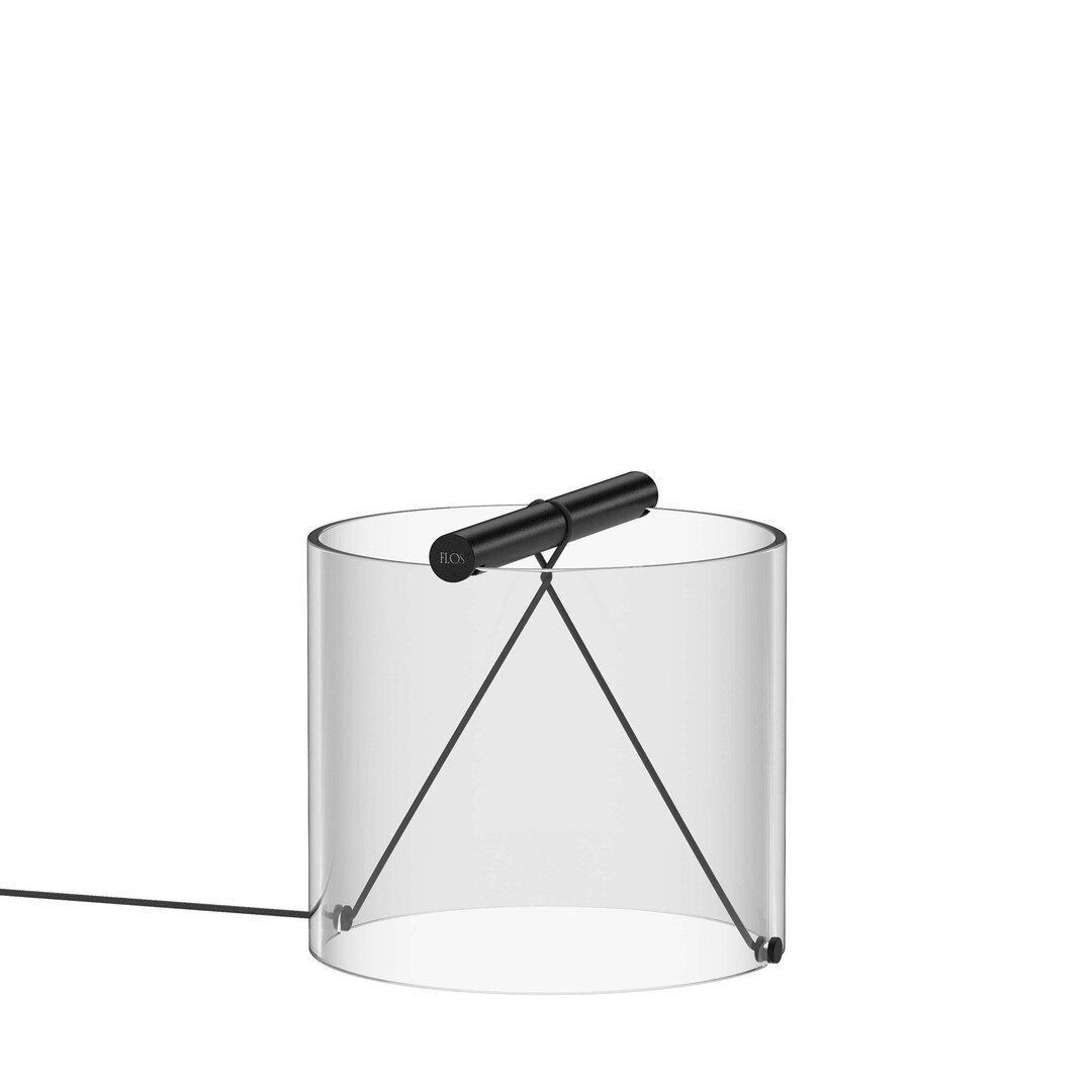 Flos To Tie T1-Tischlampe - schwarz eloxiert