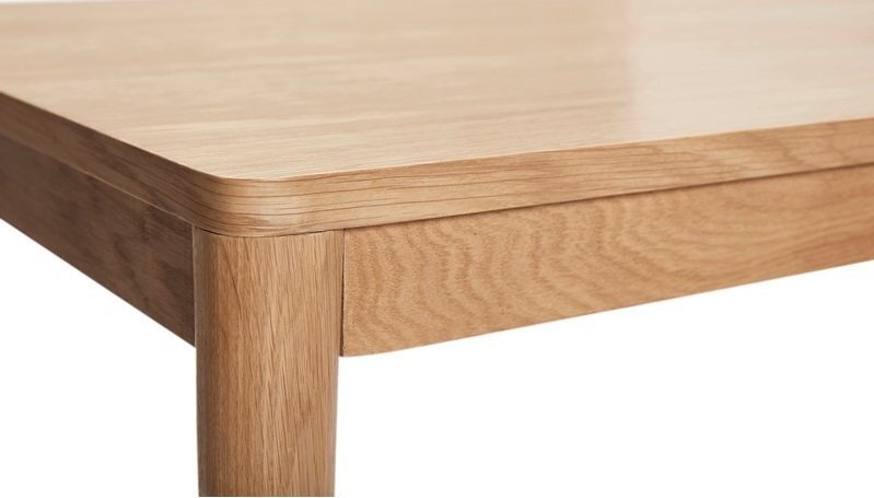 Huebsch Esstisch, Eiche, Natur 140 X 80 X H 74 cm