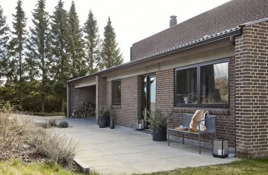 Huebsch Laterne Glas/Metall klar/schwarz 2er Set