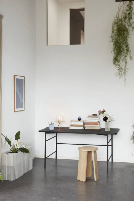 Huebsch Blumenkasten Metall grau