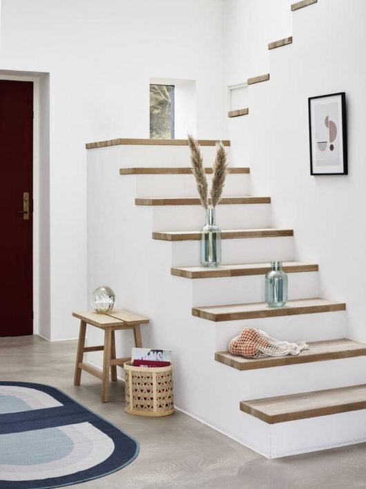 Huebsch Hocker Eiche FSC natur