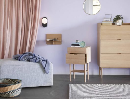 Huebsch Kommode Eiche natur h120cm