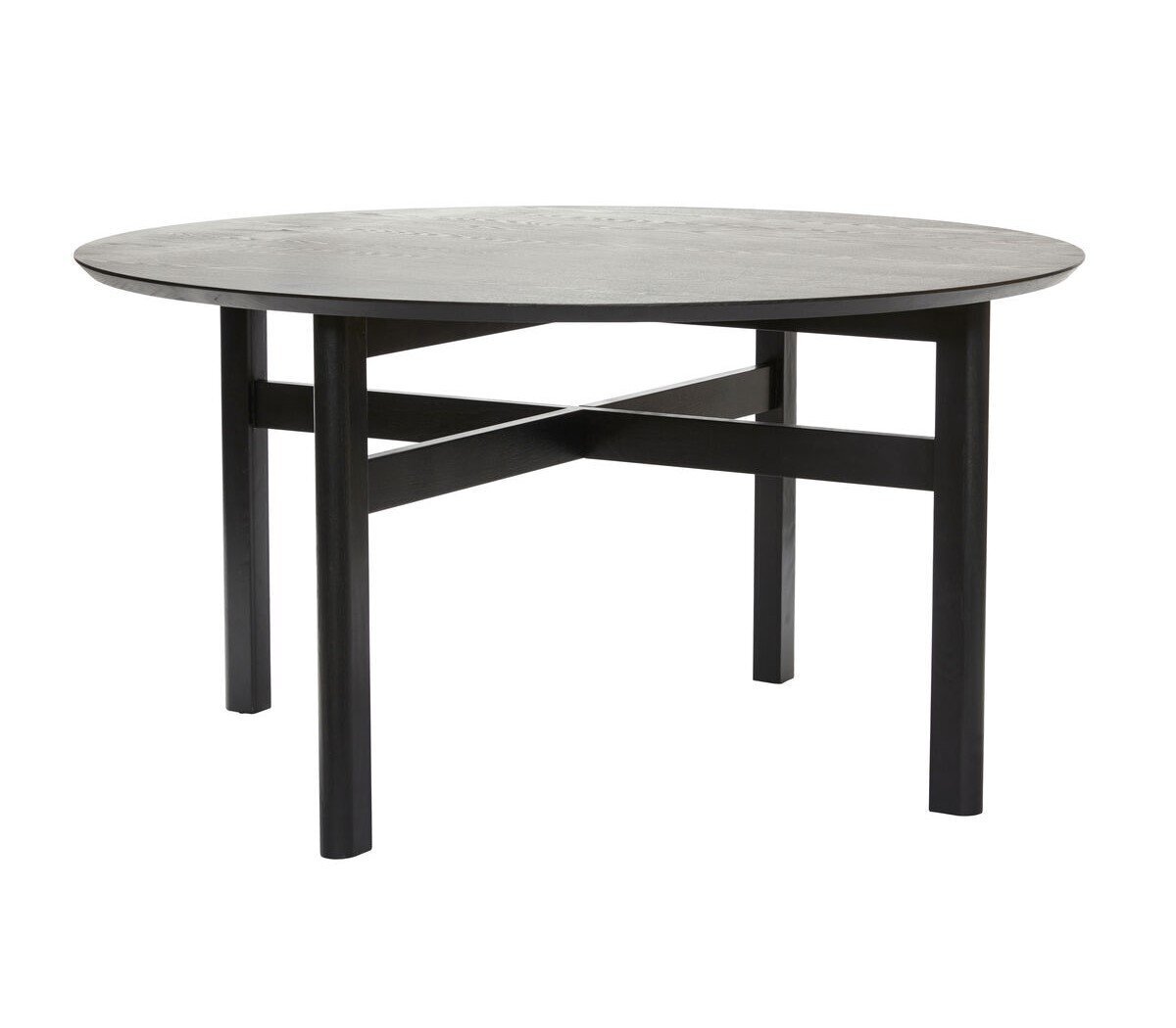 Huebsch Esstisch Rund Holz Schwarz