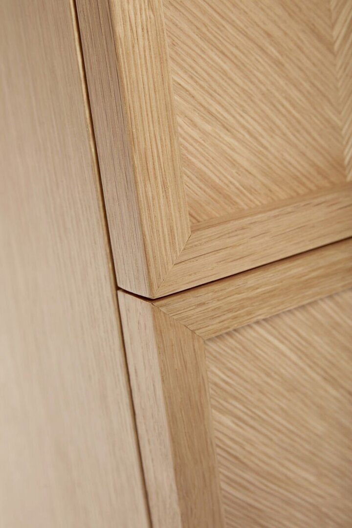 Huebsch Kommode Eiche Fsc Natur 40X30Xh60Cm