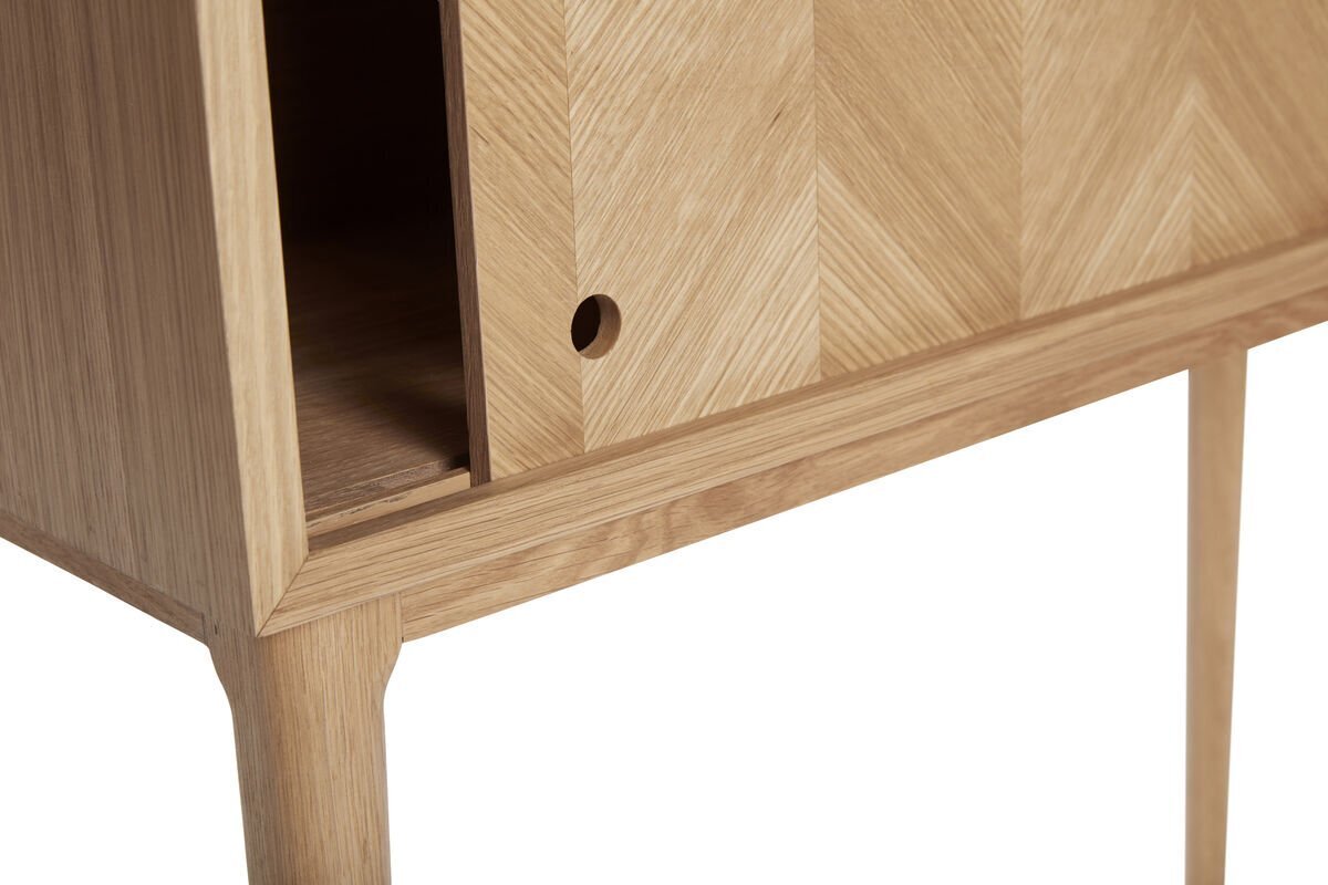 Huebsch Kommode Eiche Fsc Natur 90X35Xh90Cm