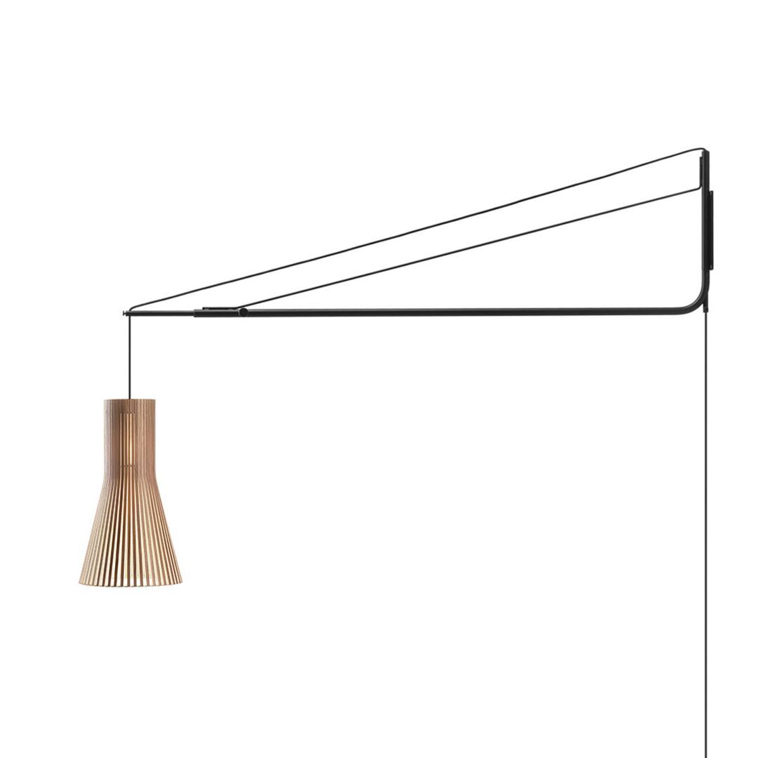 Secto Design Pendelleuchte Secto Small 4201 von Secto Design  Walnuss Furnier